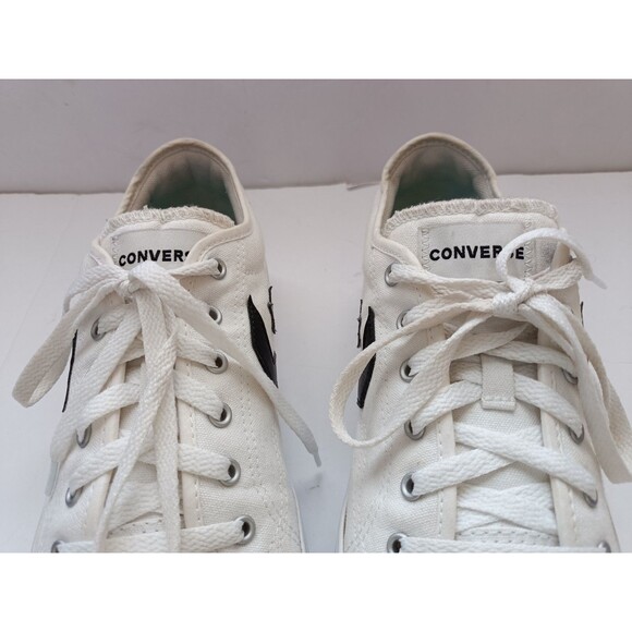 CONVERSE Women's Star Replay Platform Shoes 565365C White Size 10.5 - Picture 3 of 11